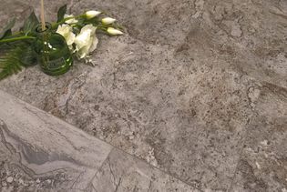 Виниловая плитка SPC Stone floor Травертин Бежевый 4,5мм, арт. 234-1 НР